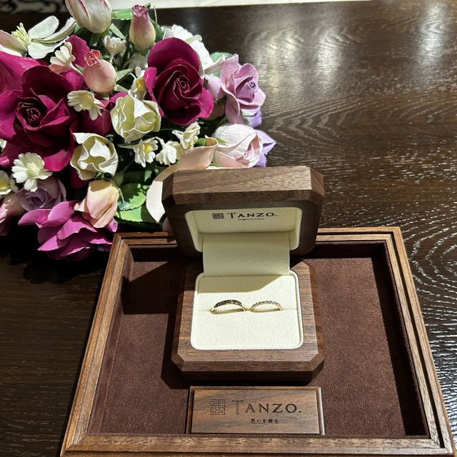 【TANZO.(鍛造指輪)の口コミ】 他店舗も色々回りましたが、他店舗ではあまりない、ピンクゴールドやジャ…