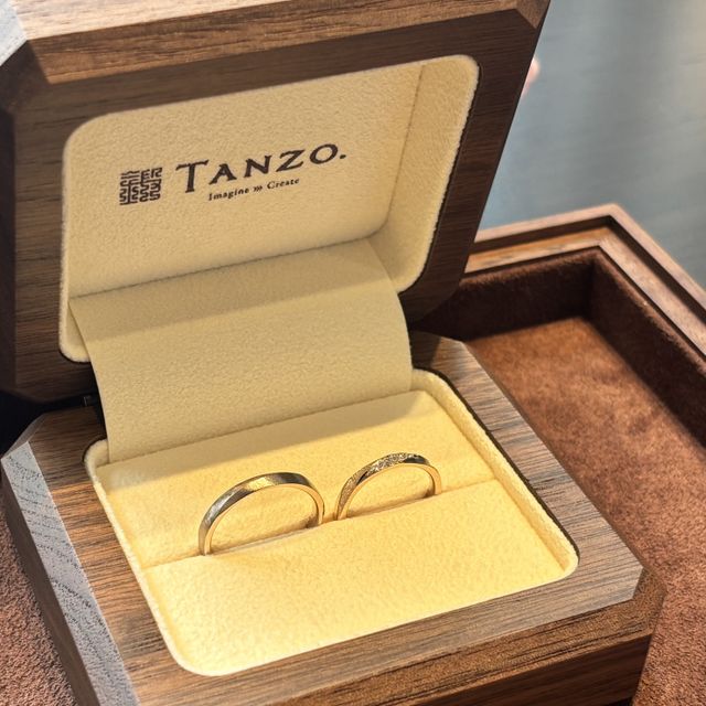 【TANZO.(鍛造指輪)の口コミ】 長年使うものになるので、丈夫さはマストだと考え鍛造製法のものを選んだ…