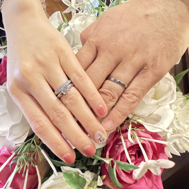 【TANZO.(鍛造指輪)の口コミ】 結婚10周年に向けて、8周年で結婚指輪とエンゲージを新しくしようと探し始…