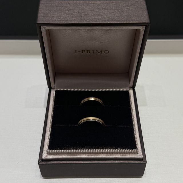【アイプリモ(I-PRIMO)の口コミ】 アイプリモの結婚指輪は、着け心地がとても良くて一日中つけていても気に…