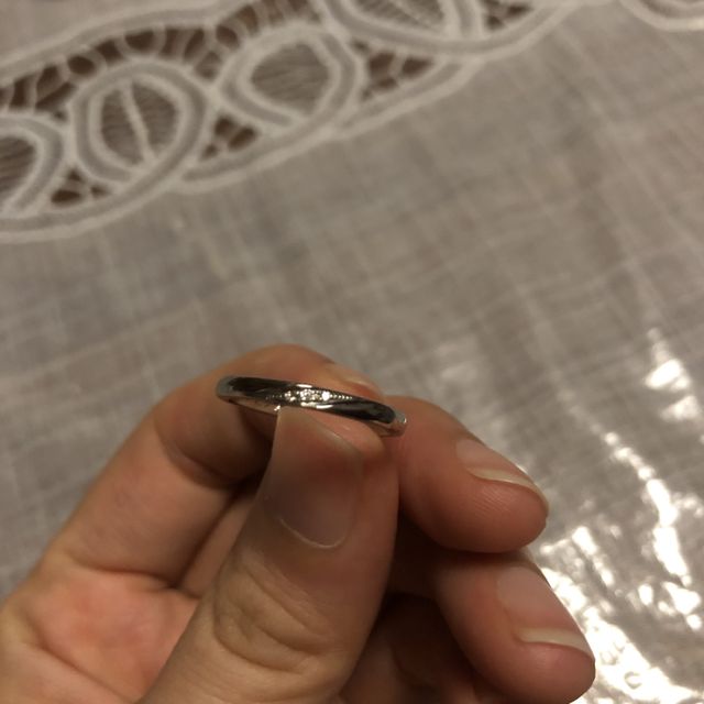 【CRAFY(クラフィ)の口コミ】 夫が太い指輪をほしがったので、他のお店ではなくて、自作になりました。
…