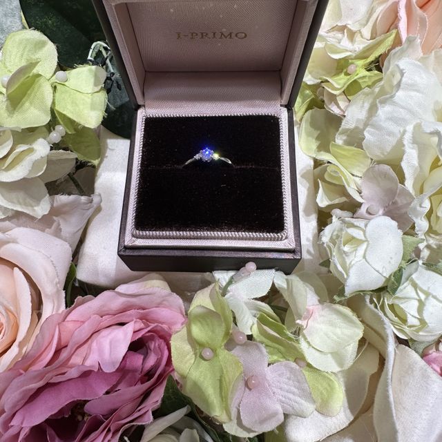 【アイプリモ(I-PRIMO)の口コミ】 自分の要望に応えてくれる。デザインとダイヤモンドの大きさ。指にどう馴…