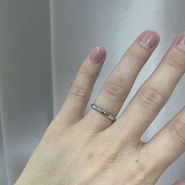 【銀座ダイヤモンドシライシの口コミ】 シンプルでありながら上品さを感じさせる美しいデザインで、日常使いにも…