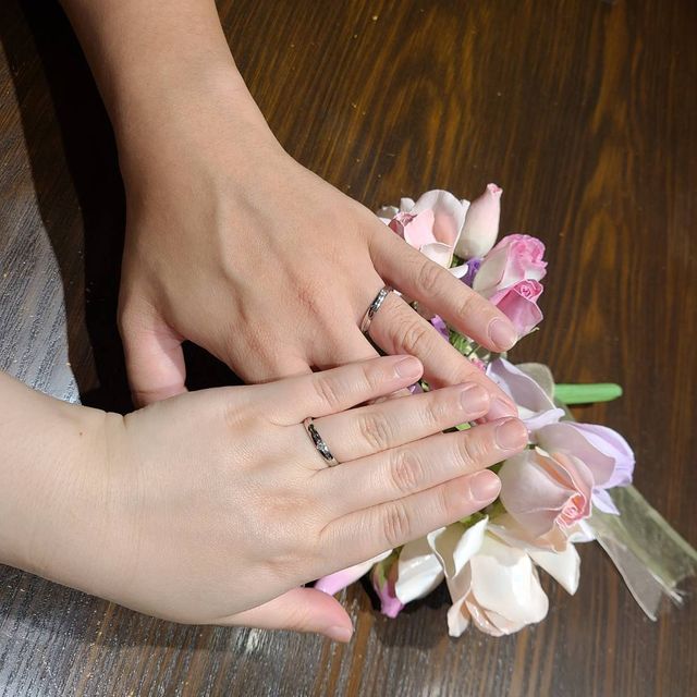 【TANZO.(鍛造指輪)の口コミ】 シンプルだけどオシャレなデザイン。お値段もリーズナブルだったのもあり…