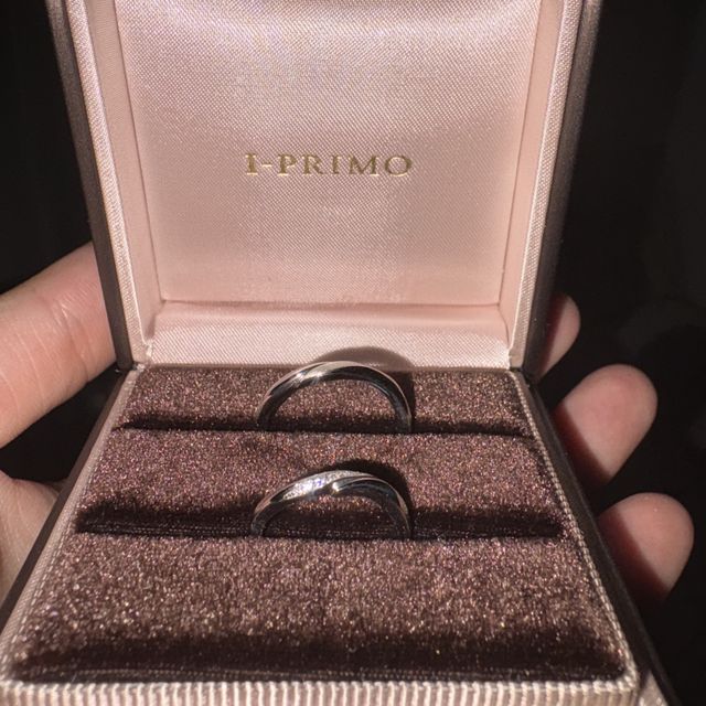 【アイプリモ(I-PRIMO)の口コミ】 指輪のデザインは、一目惚れしました。店員さんが、色々とヒアリングして…