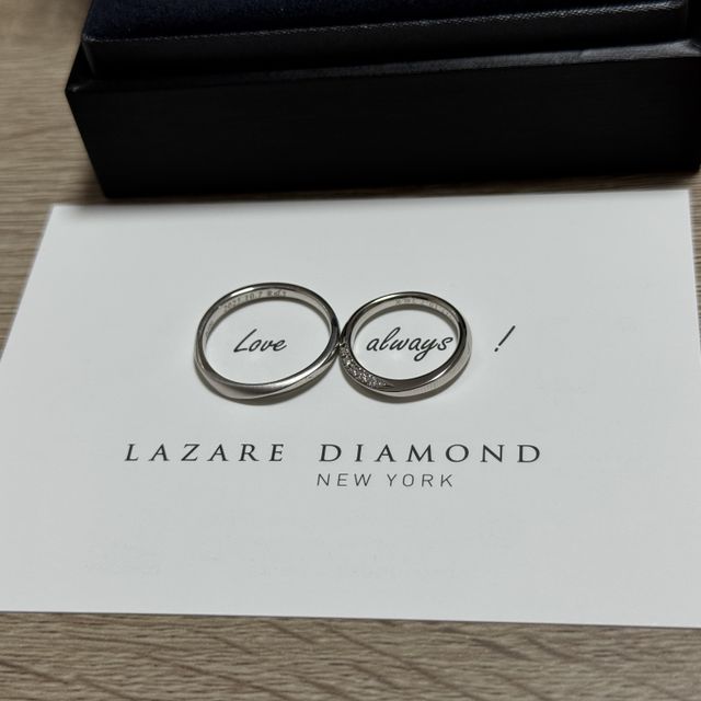 【ラザール ダイヤモンド(LAZARE DIAMOND)の口コミ】 ダイヤモンドの輝きがとても魅力的に感じて、お店を選んだのを最初の始ま…