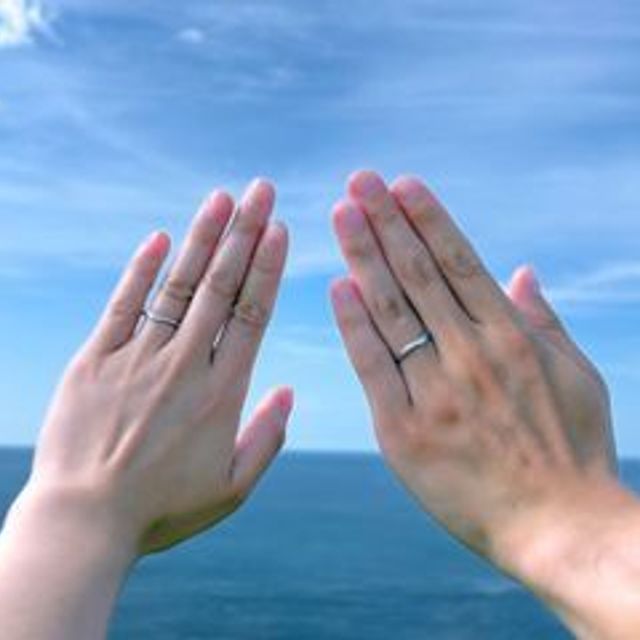 【アイプリモ(I-PRIMO)の口コミ】 結婚指輪は「フレーム」の形で選ぶ。フレームの種類はいくつかあるが、私…