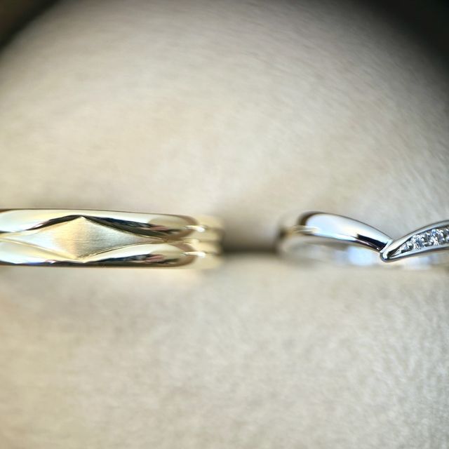 【COLANY(コラニー)の口コミ】 奥さんのダイヤもとても綺麗で指輪の形も他の指輪よりシンプルでとてもか…