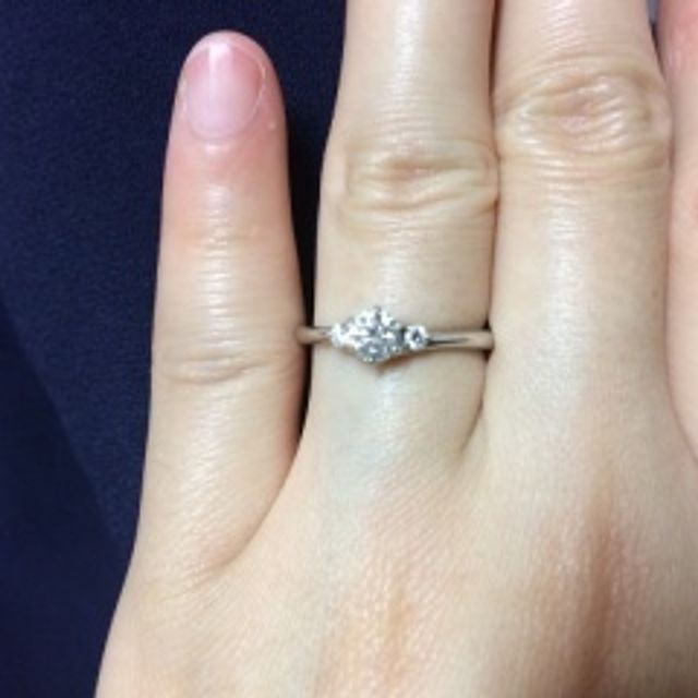 【銀座ダイヤモンドシライシの口コミ】 有名なブランドのところと検討していましたが、友達の紹介もあり行ってみ…