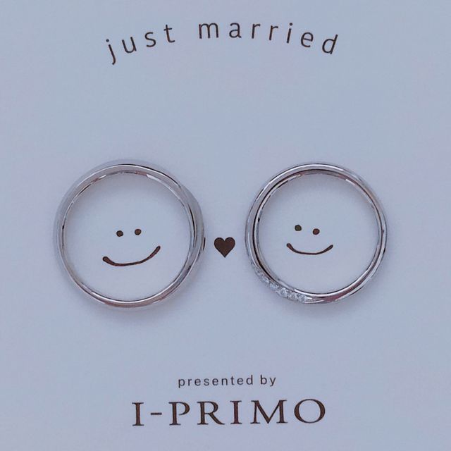 【アイプリモ(I-PRIMO)の口コミ】 指にはめた時のフィット感と着け心地が良くて1番しっくりきました！流れる…