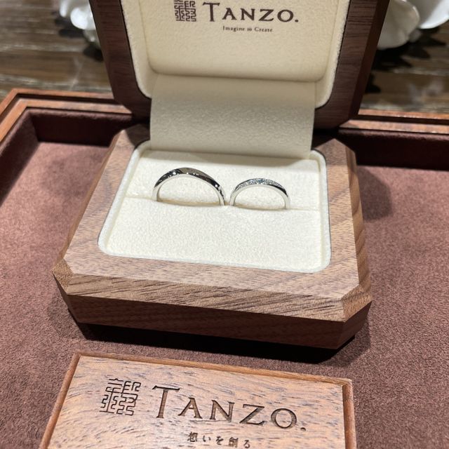 【TANZO.(鍛造指輪)の口コミ】 指輪のデザインはほとんど自由に決めることができるので自分好みの最高の…