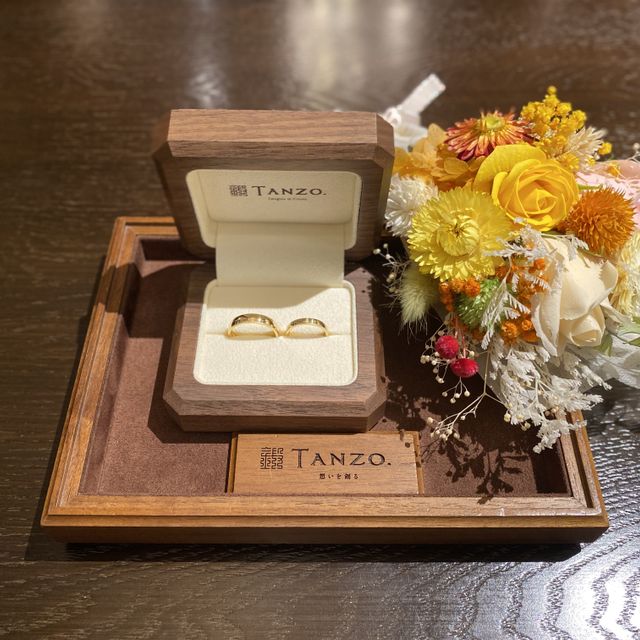 【TANZO.(鍛造指輪)の口コミ】 鍛造製法で造りがとてもしっかりしているので、毎日身につけても安心感が…