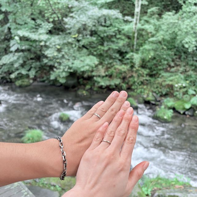 【CRAFY(クラフィ)の口コミ】 たくさんの素材やデザインからカスタムでき、普段指輪をつける習慣がない2…