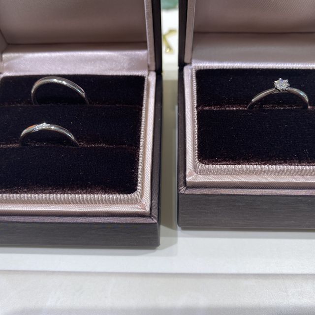 【アイプリモ(I-PRIMO)の口コミ】 求めていたシンプルなデザイン、何年後もお互いにずっと付けられるような…