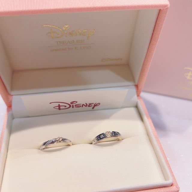 【ケイウノ ブライダル(K.UNO BRIDAL)の口コミ】 お互いの好きなディズニー作品をイメージした唯一無二のデザインで作成し…