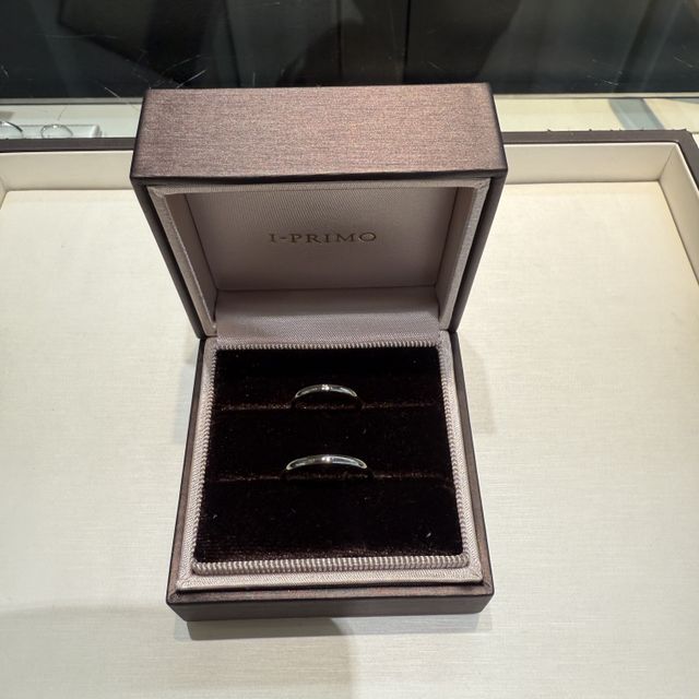 【アイプリモ(I-PRIMO)の口コミ】 シンプルでずっと飽きないデザインの指輪が欲しいなととずっと思っていた…