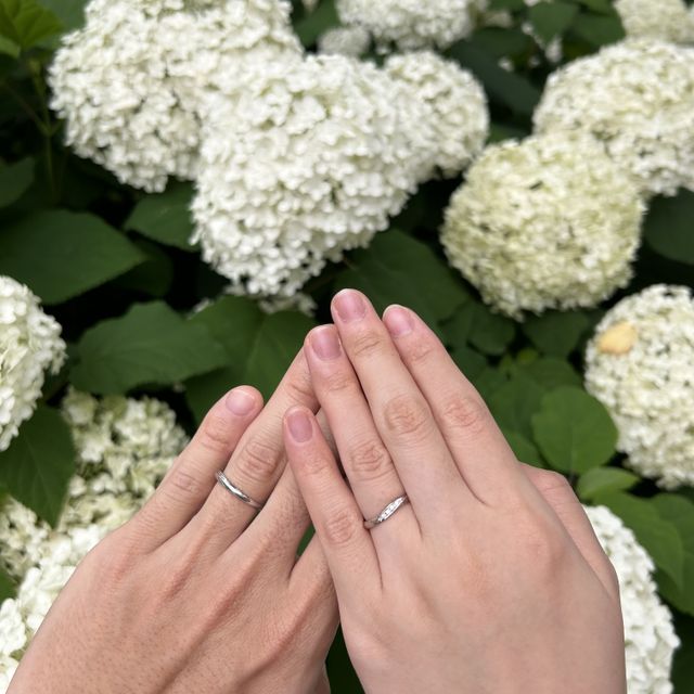 【銀座ダイヤモンドシライシの口コミ】 デザイン豊富なおかげで、自分のお気に入りの指輪が見つかるかと思います…