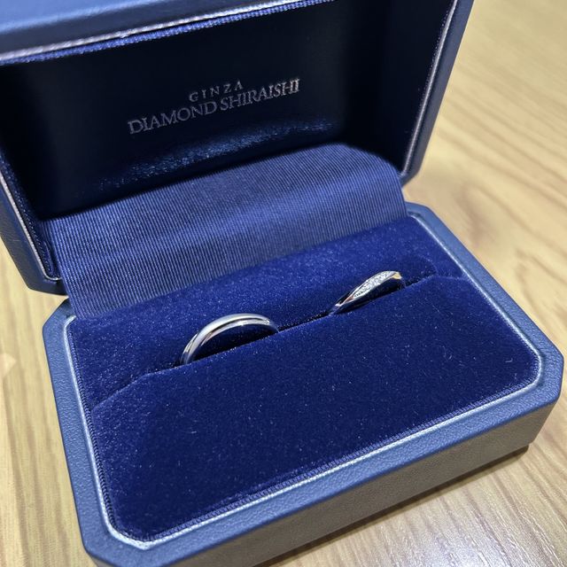 【銀座ダイヤモンドシライシの口コミ】 デザイン豊富なおかげで、自分のお気に入りの指輪が見つかるかと思います…