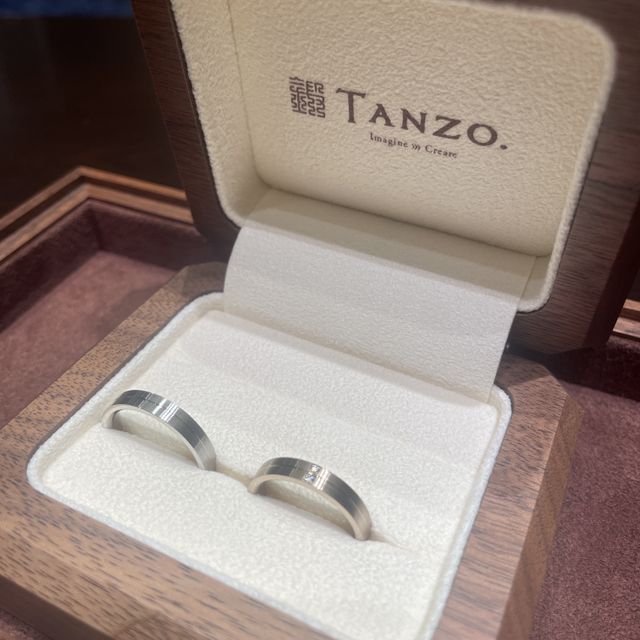 【TANZO.(鍛造指輪)の口コミ】 出来るだけ「和」に近いようなデザインにしました。長年身につけるものな…