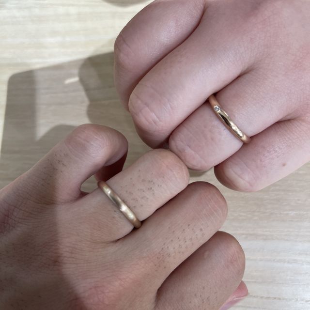 【出雲縁(いずもえん)の口コミ】 指輪は色、つやのありなし、形など自分達で選ぶことができました。また、…