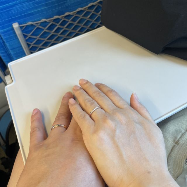 【アイプリモ(I-PRIMO)の口コミ】 刻印やダイヤつけてもリーズナブルの値段だった。ピンク色のデザインにし…