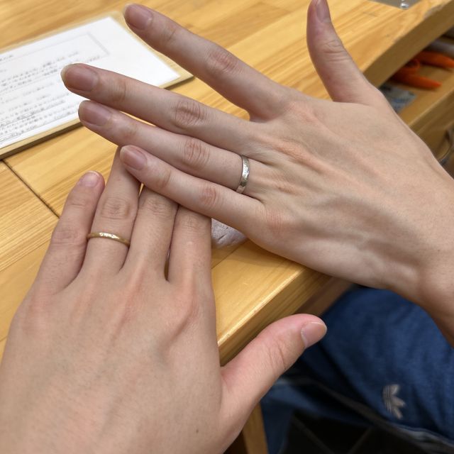 【出雲縁(いずもえん)の口コミ】 デザインを自分で決められていい！
ダイヤを三つつけたりして、キラキラゴ…