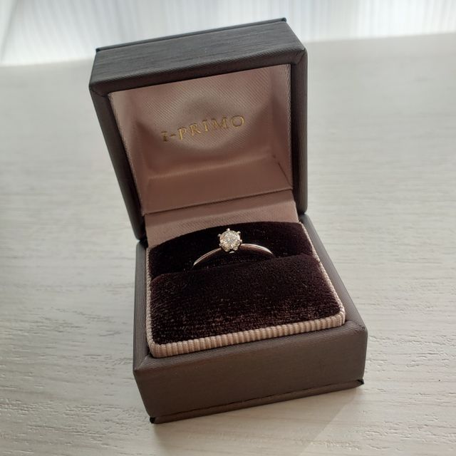 【アイプリモ(I-PRIMO)の口コミ】 主人からプロポーズの際に贈ってもらいました！購入後、デザインなどを変…