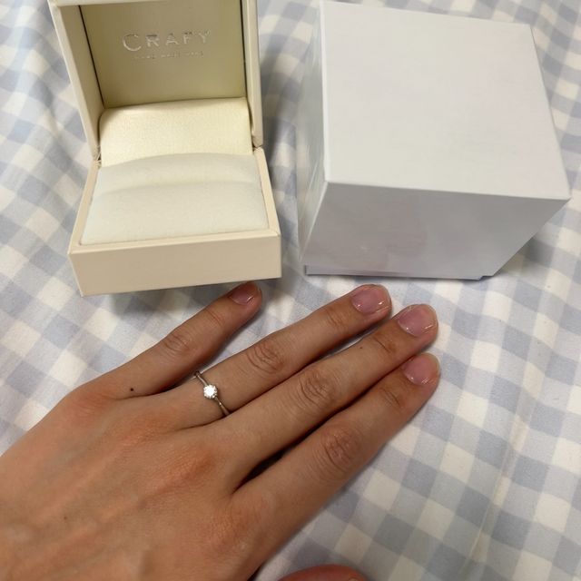 【CRAFY(クラフィ)の口コミ】 自分たちで作った世界に一つだけのデザインになりました。素材からデザイ…