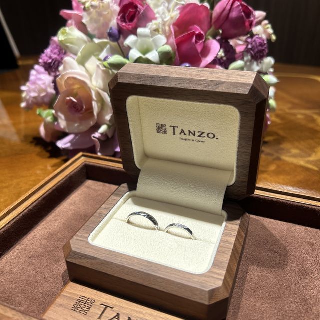 【TANZO.(鍛造指輪)の口コミ】 王道のザ結婚指輪ではない、あまり多くの人と被りたくない、という思いが…