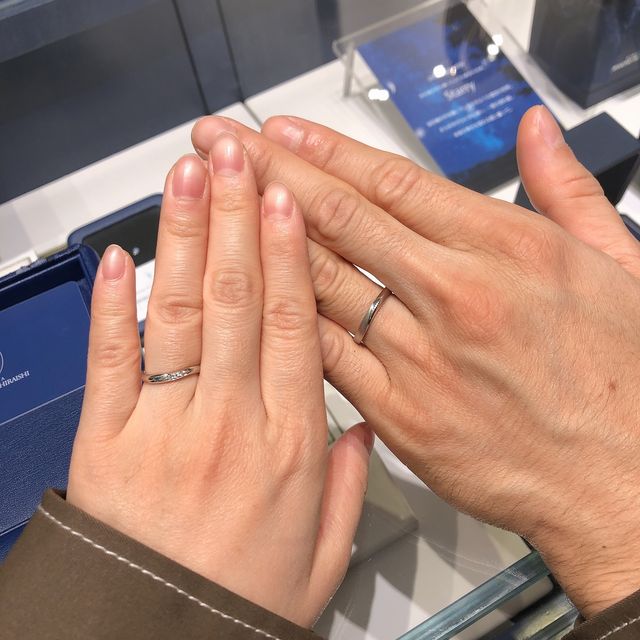 【銀座ダイヤモンドシライシの口コミ】 毎日つけても問題なさそうな付け心地がよい指輪でした。小さめのダイヤが…