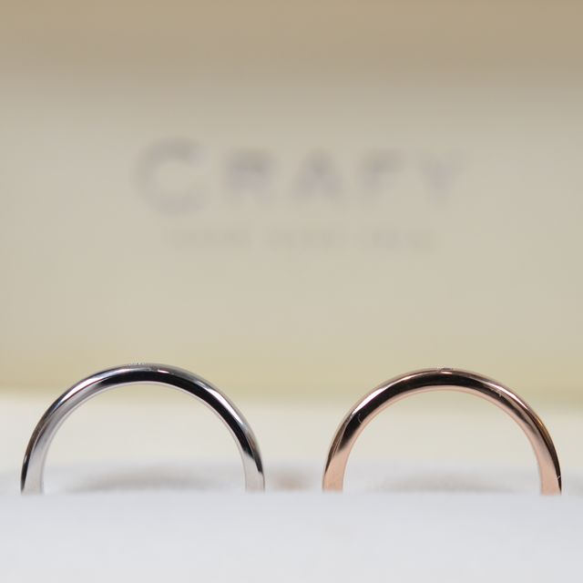 【CRAFY(クラフィ)の口コミ】 作る時間も思い出になる一品。好みのデザインや地金の色選びから、スタッ…