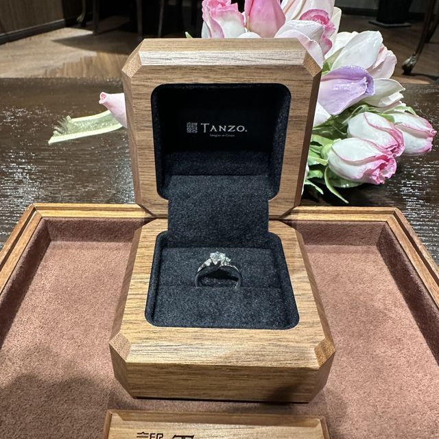 【TANZO.(鍛造指輪)の口コミ】 こだわりのルースを持ち込んで、セミオーダーメイドで製作していただきま…