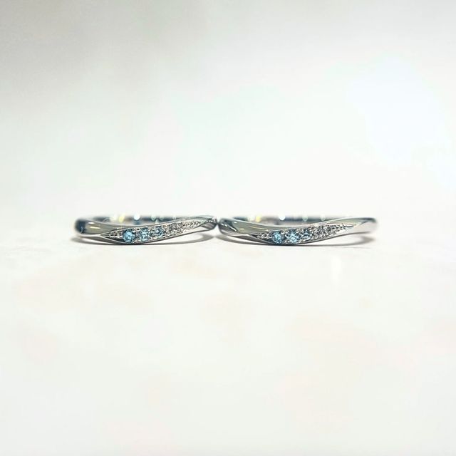 【CAFERING(カフェリング)の口コミ】 デザインは他ブランドの指輪と迷いましたがデザイン一目惚れですきなので…