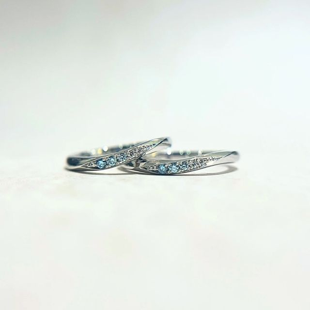 【CAFERING(カフェリング)の口コミ】 デザインは他ブランドの指輪と迷いましたがデザイン一目惚れですきなので…