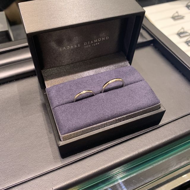 【ラザール ダイヤモンド(LAZARE DIAMOND)の口コミ】 10件以上指輪巡りをした中でも1番のダイヤモンドの輝きと、着け心地でした…