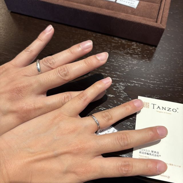 【TANZO.(鍛造指輪)の口コミ】 職人がひとつひとつ手作りで行っていること、丈夫であること、そして試着…