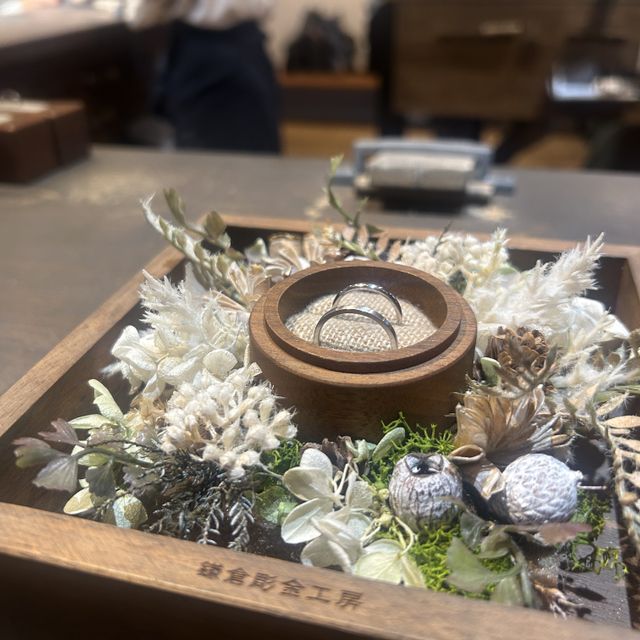 【鎌倉彫金工房の口コミ】 価格は素材やオプションをつけるかどうかで変わりますが、1人10万以下で抑…