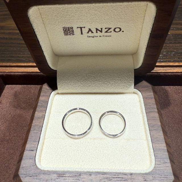 【TANZO.(鍛造指輪)の口コミ】 カスタマイズ性に富んでいて、個性的にもシンプルにもできオリジナルのリ…