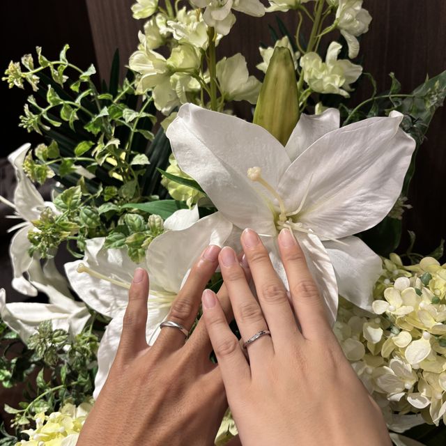 【TANZO.(鍛造指輪)の口コミ】 私たちが選んだTANZOの指輪は、鍛造製法ならではの丈夫さと美しい仕上がり…