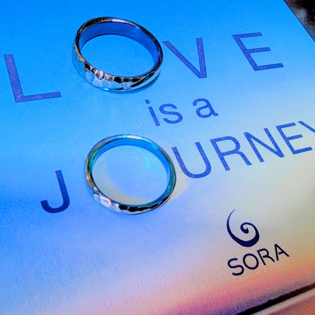 【SORA(ソラ)の口コミ】 CONTRAIL(アレンジ)
素材:ジルコニウム
石:カラーレスダイヤ(サイズは指輪…