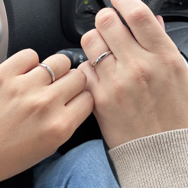 【銀座ダイヤモンドシライシの口コミ】 アノリューシリーズは、ダイヤのつける位置や種類、カラー、留め方などを…