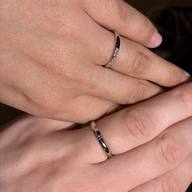 【銀座ダイヤモンドシライシの口コミ】 アノリューシリーズは、ダイヤのつける位置や種類、カラー、留め方などを…