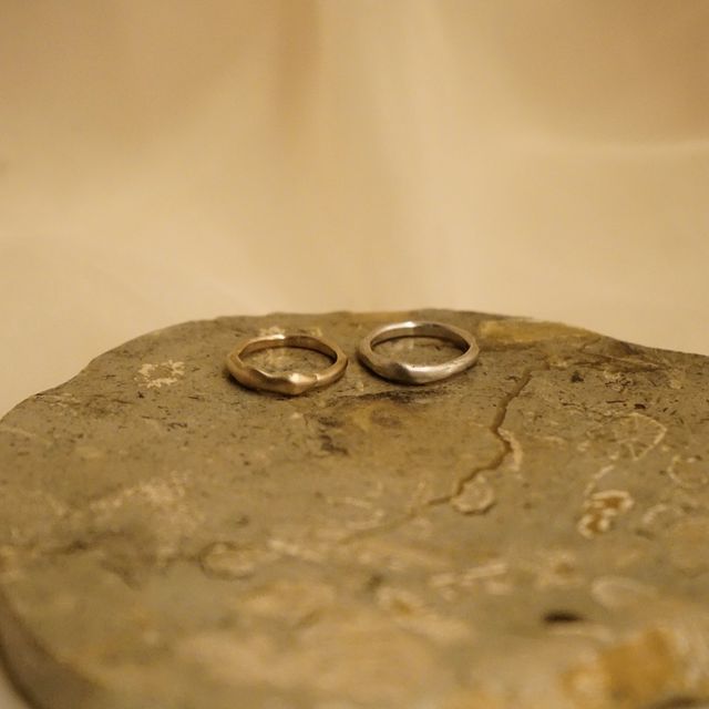 【atelier ST, CAT(アトリエ エスティーキャット)の口コミ】 表裏でシンプルorデザインが出るようにお願いしました。
デザイン部分の盛…