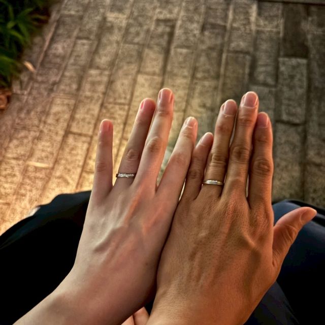 【ヴァンドーム青山(VENDOME AOYAMA)の口コミ】 デザインは、他にないデザインでした。意味も素敵でした。気に入りました…