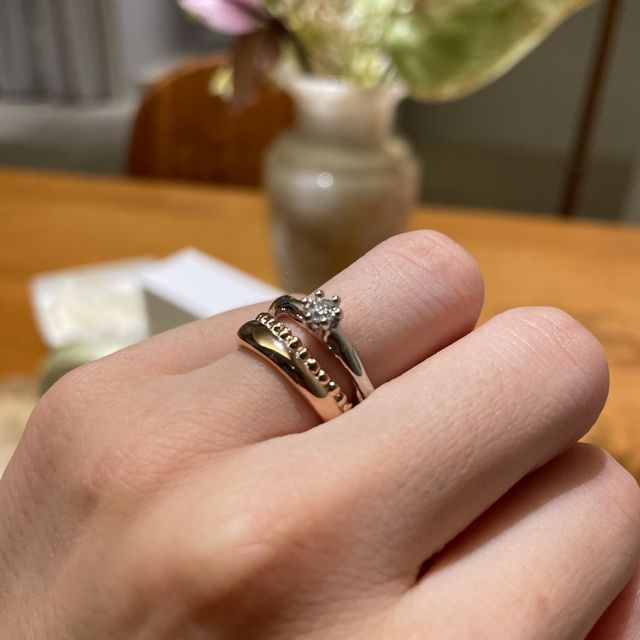 【atelier ST, CAT(アトリエ エスティーキャット)の口コミ】 試着しながらデザインを細かく決めていくことができます。表面の質感につ…