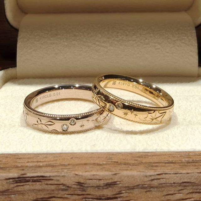 【TANZO.(鍛造指輪)の口コミ】 オリジナルのデザインができるし、色も他のお店にはない色が選べます！

…