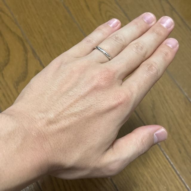 【GALA JEWELRY(ガラジュエリー)の口コミ】 自分の指は太くて短くてあまり指輪が似合わないと思ってあまり乗り気じゃ…