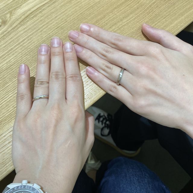 【出雲結(いずもゆい)の口コミ】 目には見えない“赤い糸”をピンクゴールドで表現しているデザ…