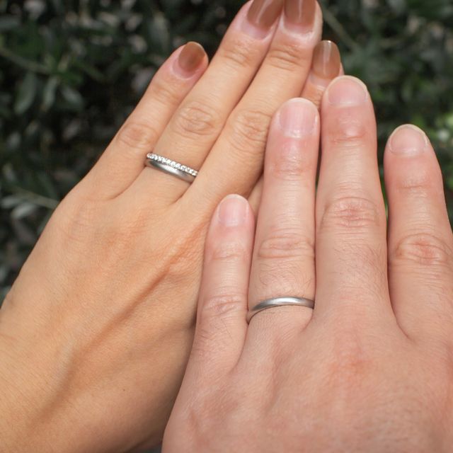 【Cayof(カヨフ)の口コミ】 既製品と被らないデザインを探しており、ベースデザインが多く、どれも素…