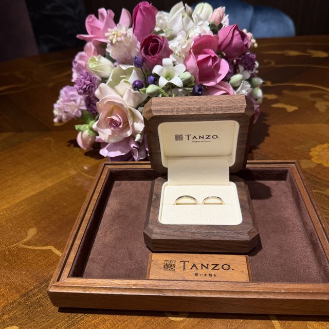 【TANZO.(鍛造指輪)の口コミ】 普段指輪をしないで生活しているので結婚を気につけてもあまり違和感のな…